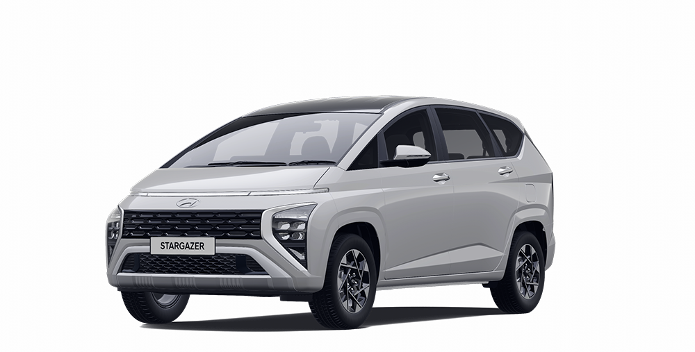 Creamy White Pearl with Black Roof